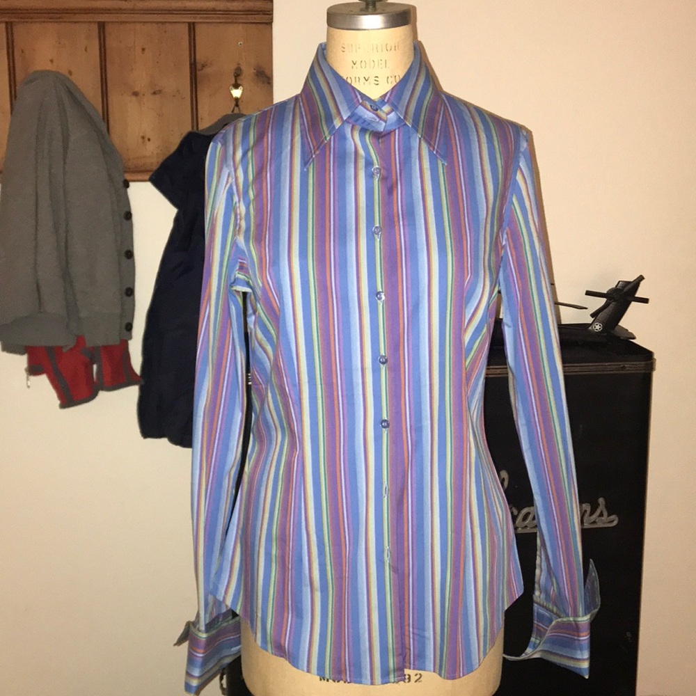 Hawes and Curtis Stripe shirt